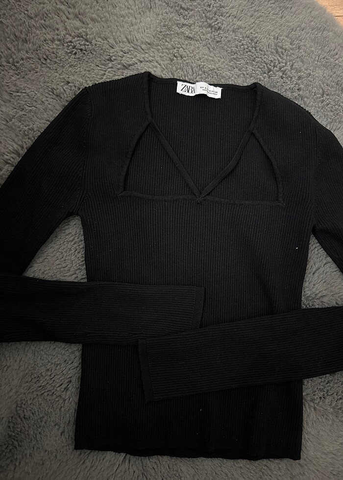 ZARA UZUN KOLLU ÜST - Görsel 2