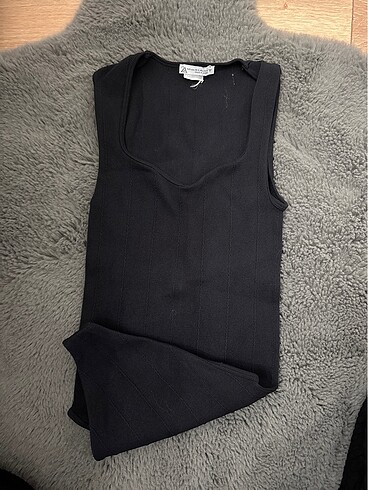 ZARA SİYAH BODY ATLET