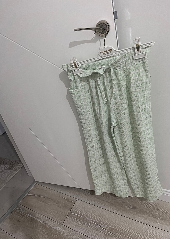 Kız çocuk yazlık salaç pantolon - Görsel 3