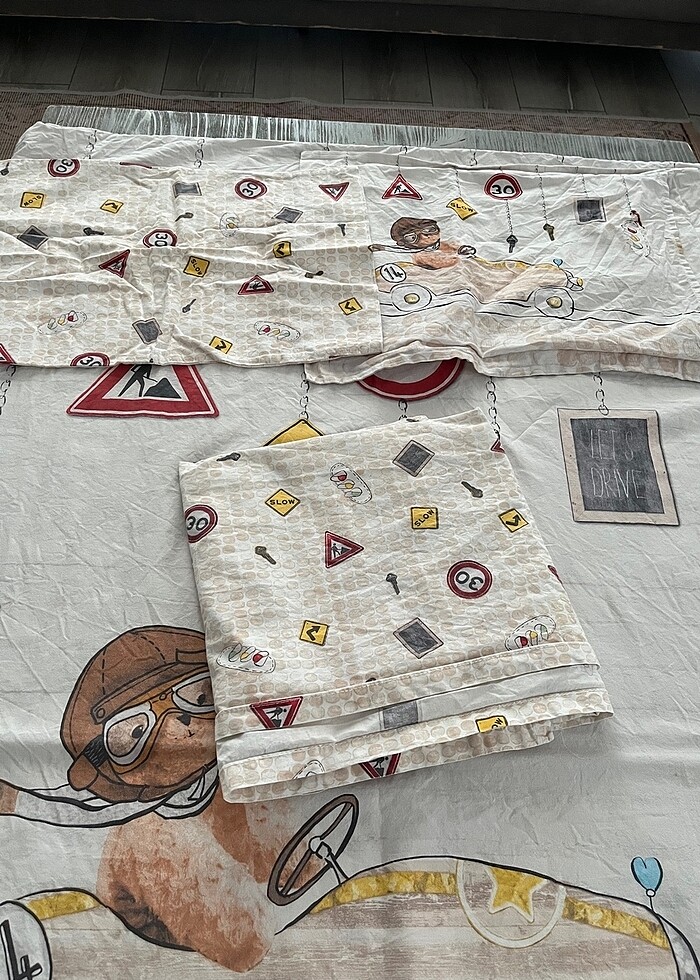 Beşik nevresim takımı erkek çocuk - Görsel 3