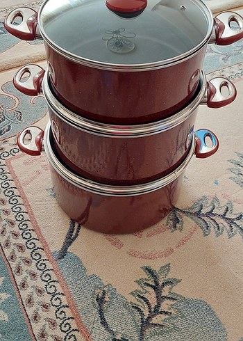 Bej Tabanlı Gri Tencere - Görsel 3