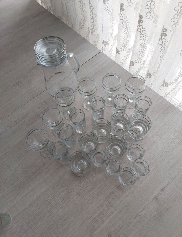 Gümüş Detaylı Kadeh - Görsel 2