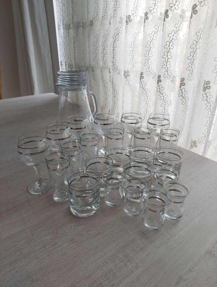 Gümüş Detaylı Kadeh - Görsel 4