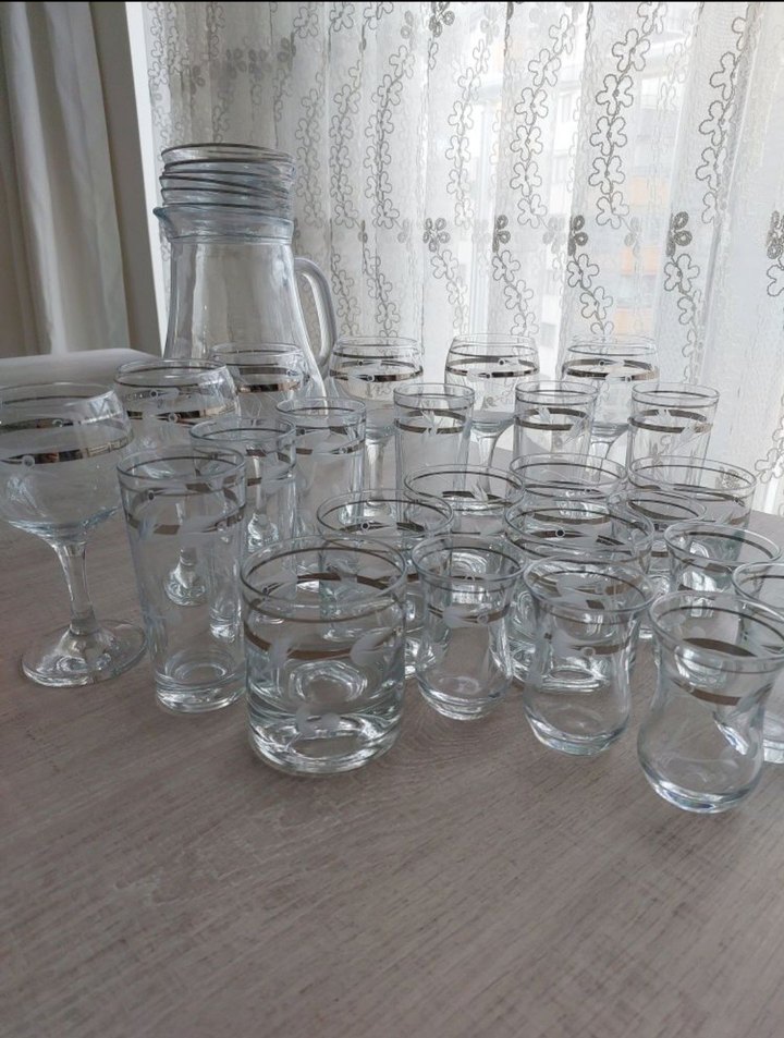 Gümüş Detaylı Kadeh - Görsel 3