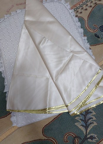 Krem rengi masa örtüsü - Görsel 2