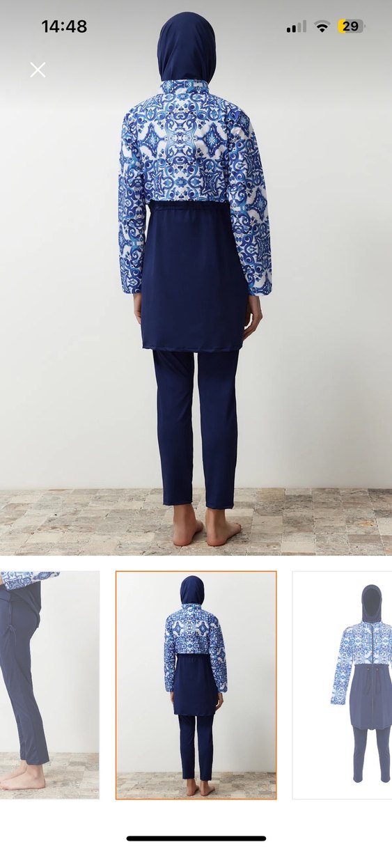 Uzun Kollu, Kuşaklı Mavi  haşema - Görsel 4