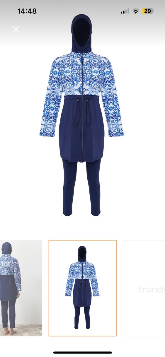 Uzun Kollu, Kuşaklı Mavi  haşema - Görsel 2