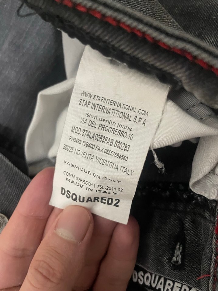 DSQ2 PANTOLON ORJİNAL - Görsel 2