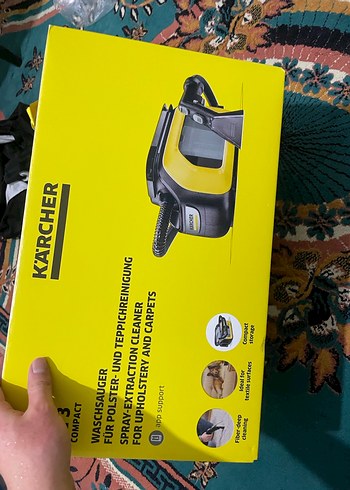 Kärcher SE 3 Kompakt Koltuk ve Halı Temizleyici - Görsel 2