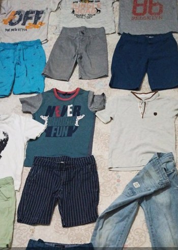 Erkek Çocuk Geniş Kesim Denim Şort