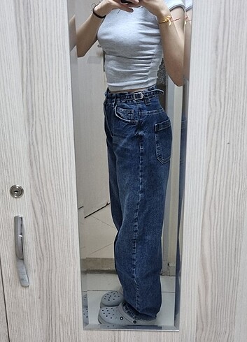 36 Beden its basic baggy jean