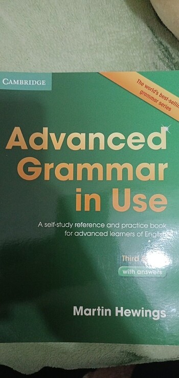 İngilizce Grammer kitabı (advanced)