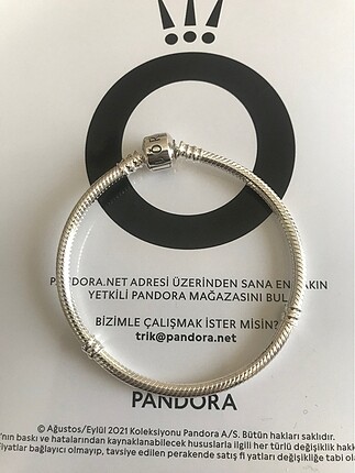 Pandora Bileklik 18 ve 19 cm