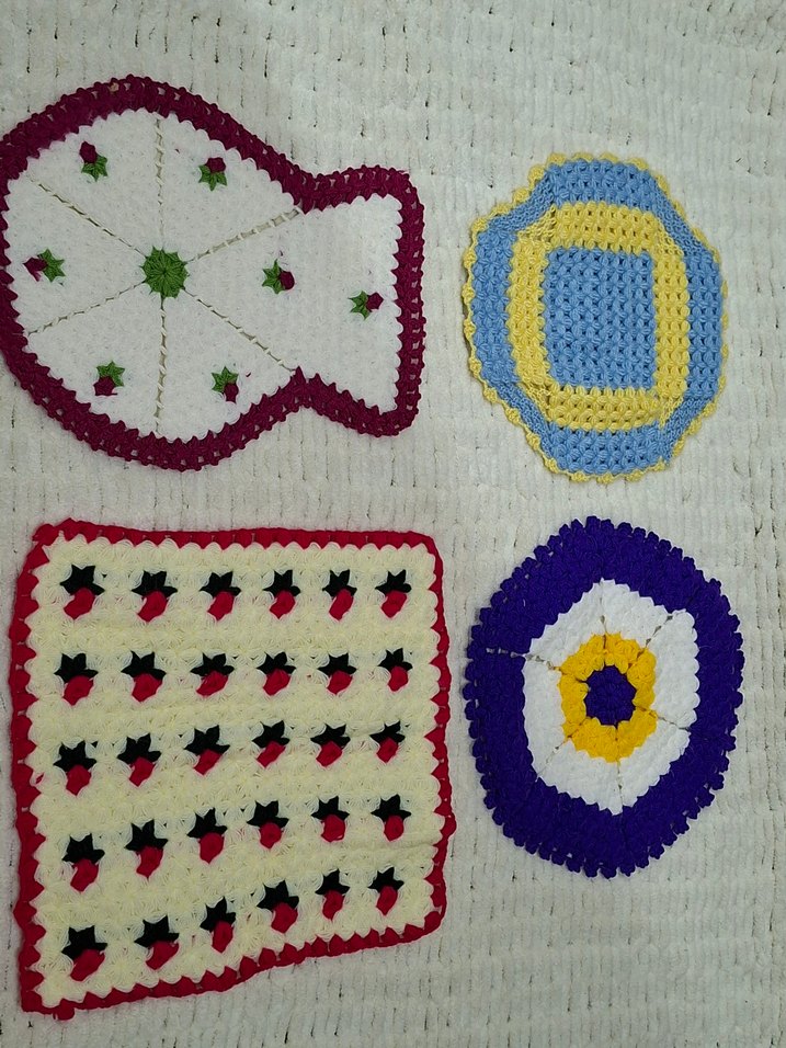 Renkli El Yapımı Banyo lifleri - Görsel 3