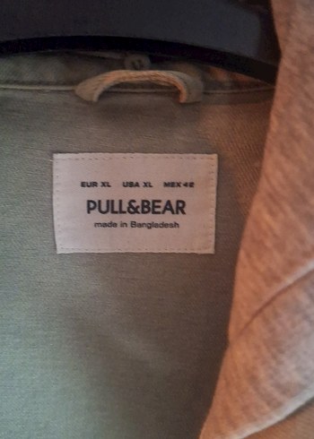 yesil Denim kapsonlu Erkek Ceket - Görsel 2