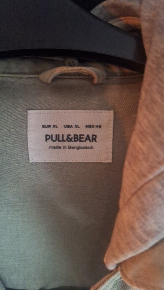 yesil Denim kapsonlu Erkek Ceket - Görsel 2