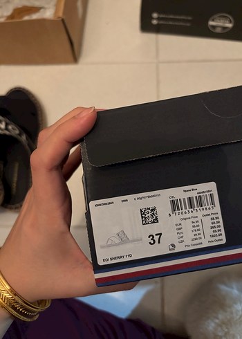 Siyah Nakışlı Kadın Platform Espadril tommy hilfiger - Görsel 6