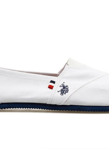 Erkek Beyaz Pamuklu Espadril - Görsel 3