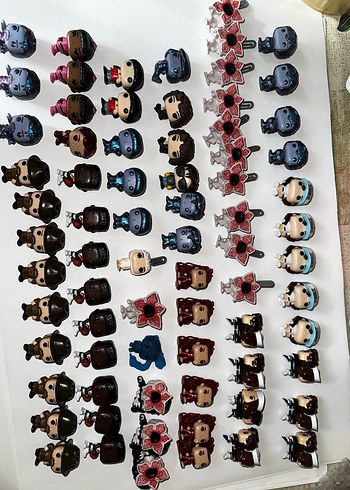 Kinder joy stranger things figürleri - Görsel 6