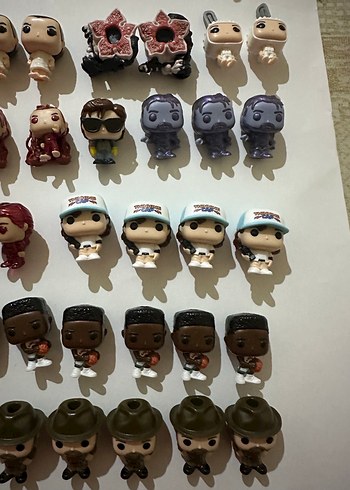 Kinder joy stranger things figürleri - Görsel 5
