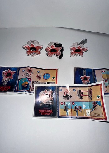 Kinder joy demogorgon 3 lü set - Görsel 2