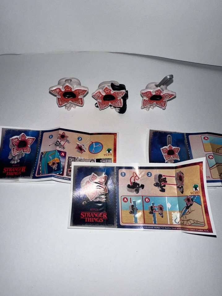 Kinder joy demogorgon 3 lü set - Görsel 2
