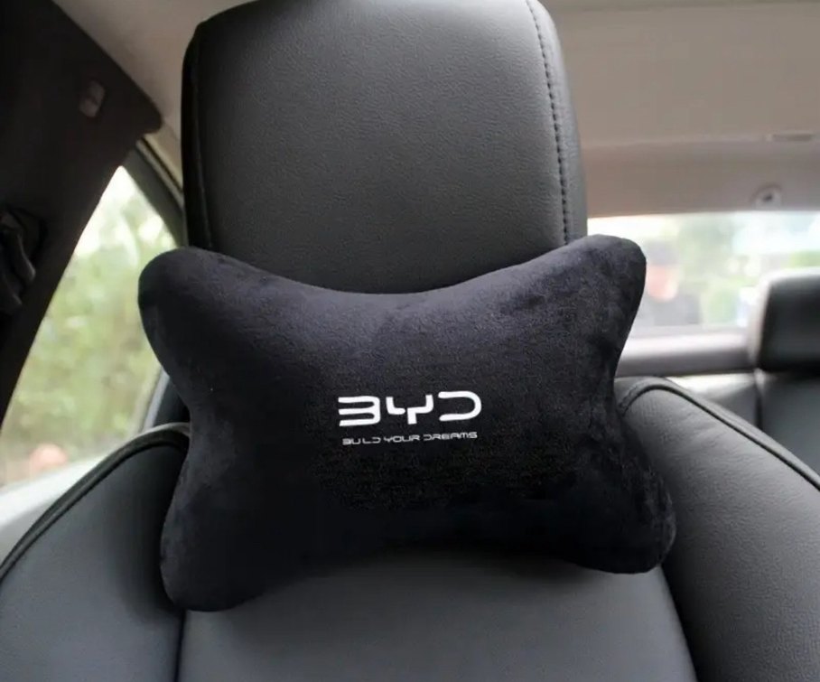 Byd Logolu Boyun Yastığı Syntetik Kumaş - Görsel 4