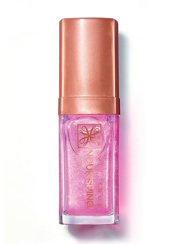 Avon lip oil shimmering petal