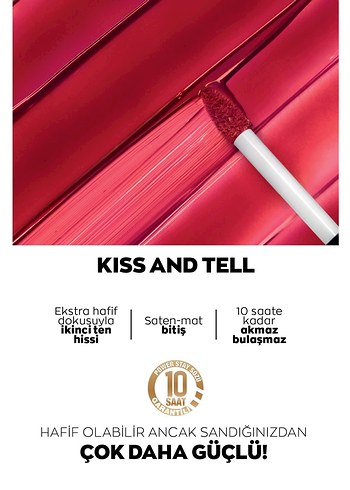 Avon Power Stay Parlak Kırmızı Ruj - Görsel 3