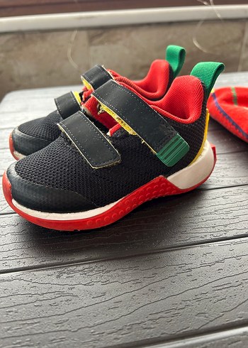 Çocuk Çok Renkli Cırt Cırtlı Spor Ayakkabı