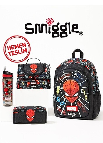 Smiggle HEMEN TESLİM Spiderman 4'lü Set