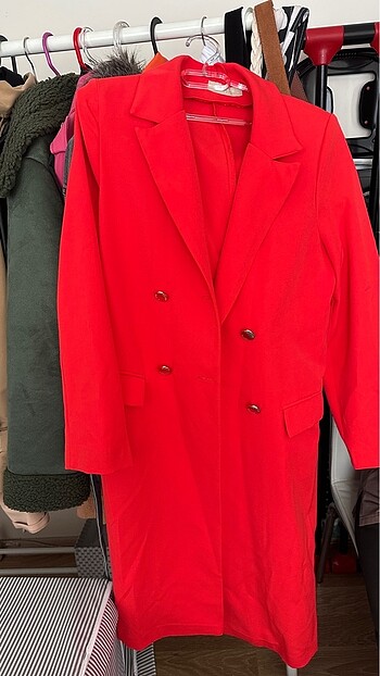 Uzun Blazer ceket