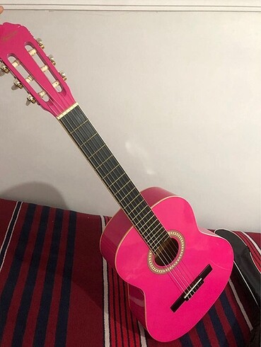 Bolero pembe başlangıç gitarı - Görsel 3
