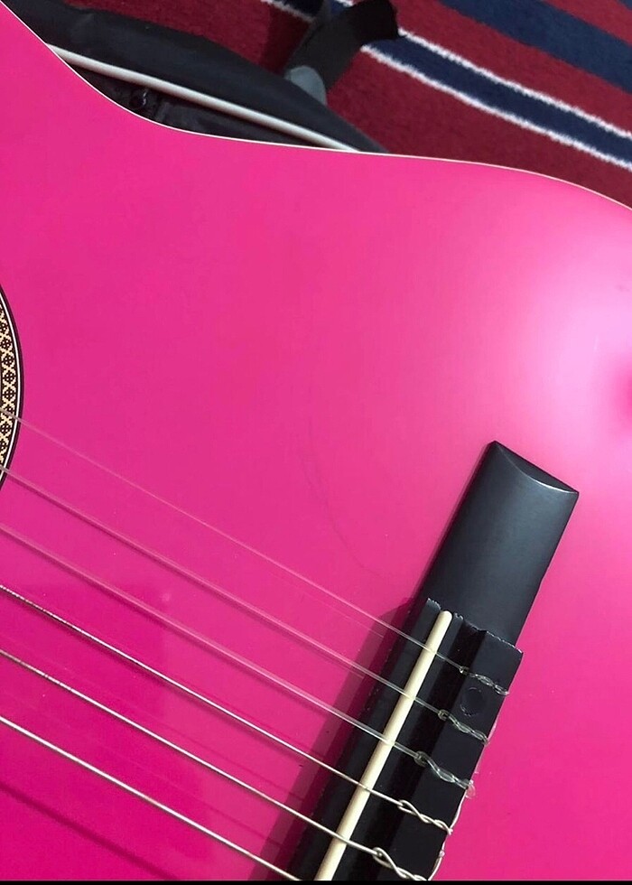 Bolero pembe başlangıç gitarı - Görsel 4