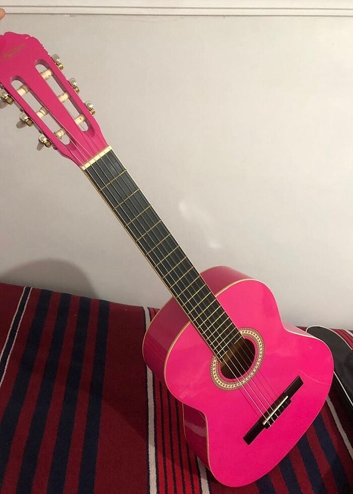 Bolero pembe başlangıç gitarı - Görsel 3