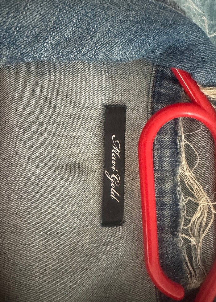 Mavi kot ceket - Görsel 4