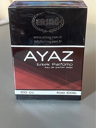 Ayaz ersag erkek parfümü