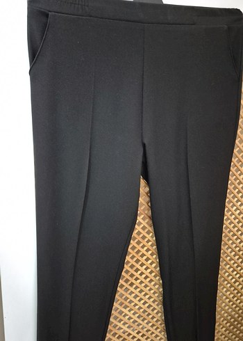 Siyah  Kumaş Kadın Pantolon bedenler l, XL, 3xl, 4xl, mevcut - Görsel 3