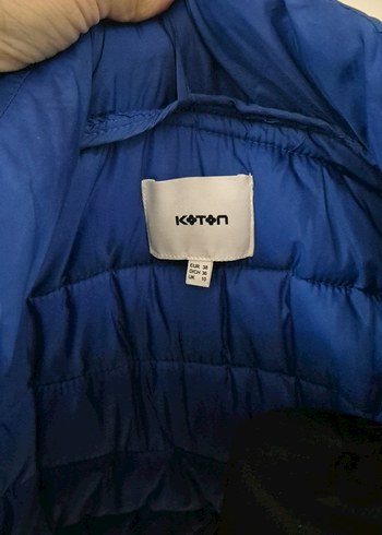 Kadın Koyu Mavi Midi Kışlık Mont - Görsel 3