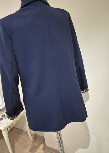 Lacivert Kadın Blazer Ceket - Görsel 2