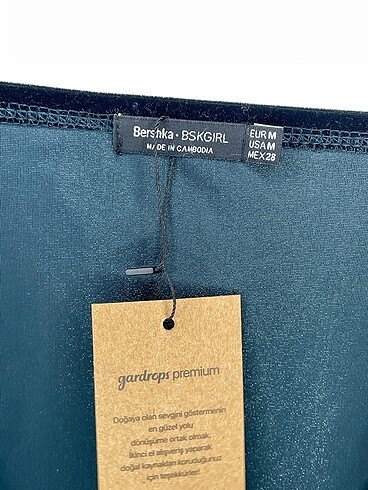 m Beden çeşitli Renk Bershka Mini Üst %70 İndirimli.
