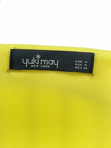m Beden sarı Renk Diğer Kısa Elbise %70 İndirimli.