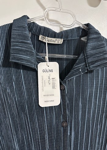 Kadın Siyah Piliseli Uzun Keten Takım - Görsel 4