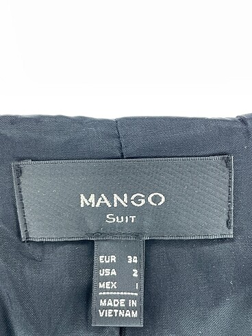 34 Beden siyah Renk Mango Blazer %70 İndirimli.