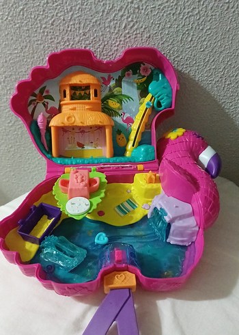 Renkli Flamingo Şekilli Oyuncak Çanta - Görsel 2