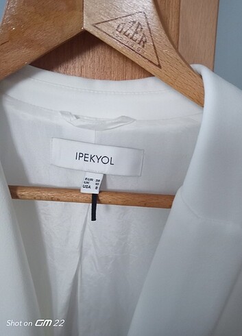 36 Beden beyaz Renk Blazer