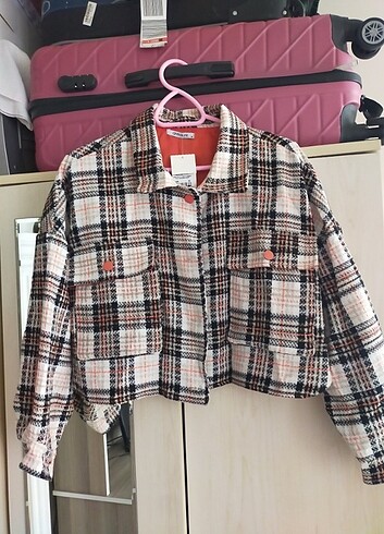 Crop ceket 