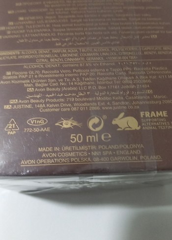 Avon Far Away Beyond Kadın Parfümü - Görsel 2