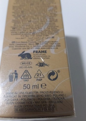 Avon Rare Gold Kadın Parfümü 50 ml - Görsel 2