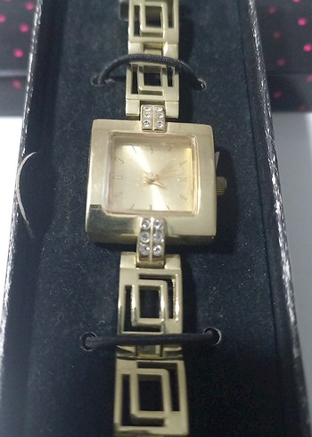 AVON Klasik Zarif Altın Renk Kadın Kol Saati - Görsel 2